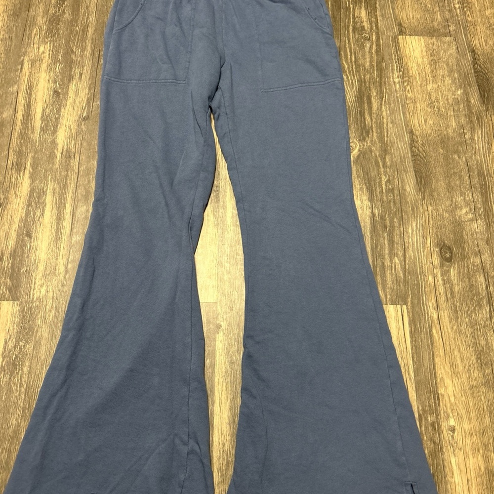 aerie Blue Flare Sweatpants